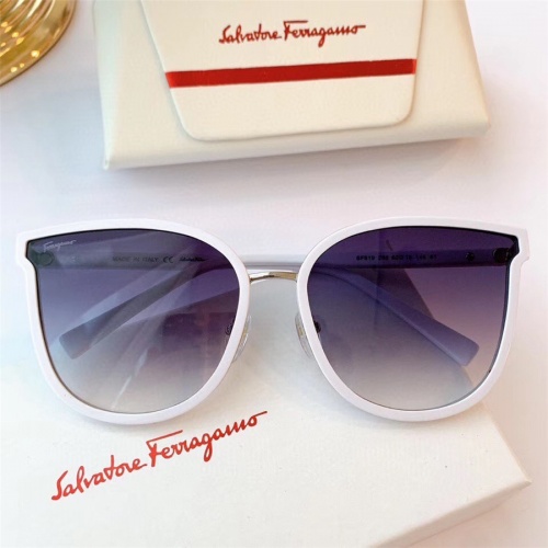 Replica Salvatore Ferragamo AAA Quality Sunglasses #559115 $65.00 USD for Wholesale
