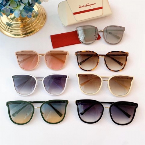 Replica Salvatore Ferragamo AAA Quality Sunglasses #559116 $65.00 USD for Wholesale