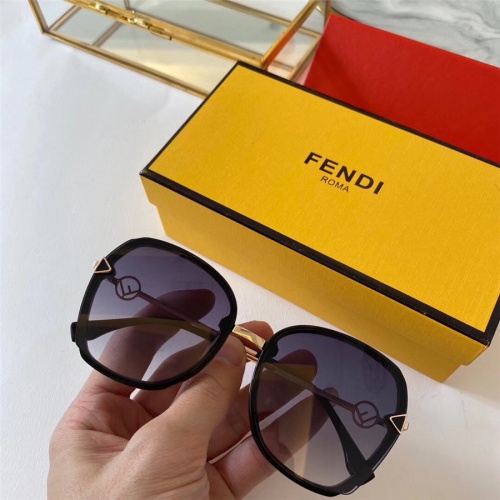 Fendi AAA Quality Sunglasses #559128 $65.00 USD, Wholesale Replica Fendi AAA Quality Sunglasses