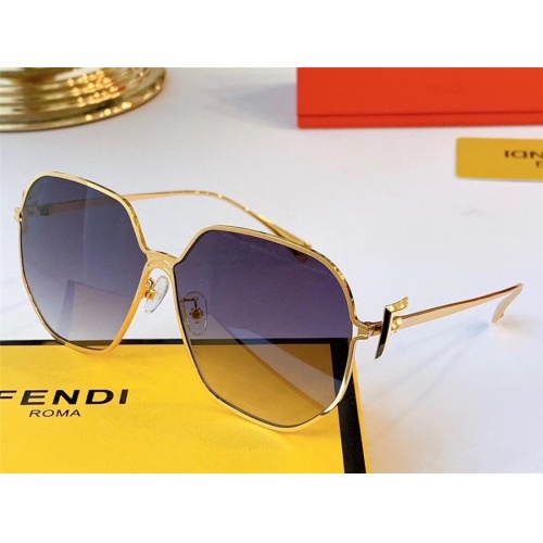 Fendi AAA Quality Sunglasses #559133 $65.00 USD, Wholesale Replica Fendi AAA Quality Sunglasses