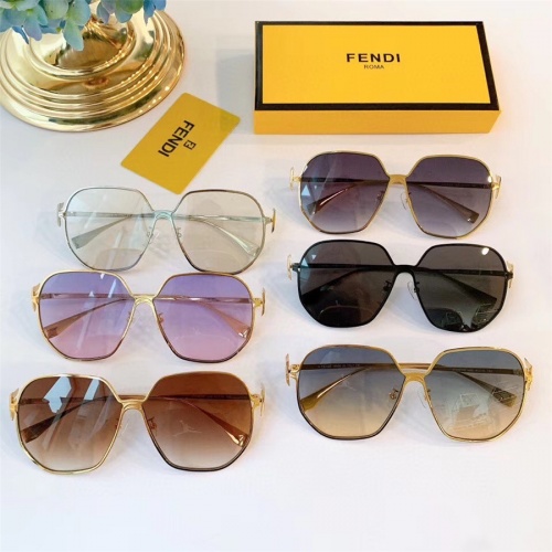Replica Fendi AAA Quality Sunglasses #559133 $65.00 USD for Wholesale