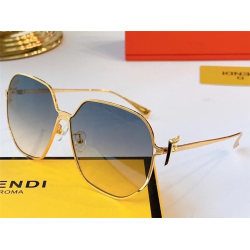 Fendi AAA Quality Sunglasses #559136 $65.00 USD, Wholesale Replica Fendi AAA Quality Sunglasses