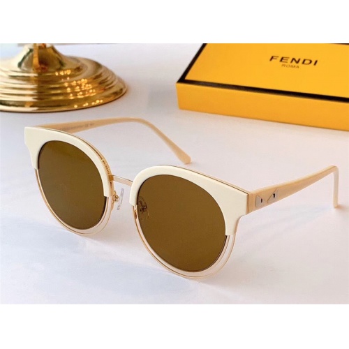 Fendi AAA Quality Sunglasses #559138 $65.00 USD, Wholesale Replica Fendi AAA Quality Sunglasses
