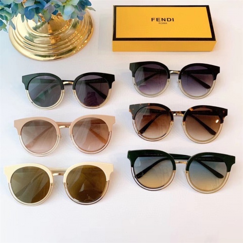 Replica Fendi AAA Quality Sunglasses #559138 $65.00 USD for Wholesale
