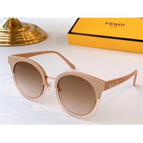 Fendi AAA Quality Sunglasses #559139 $65.00 USD, Wholesale Replica Fendi AAA Quality Sunglasses