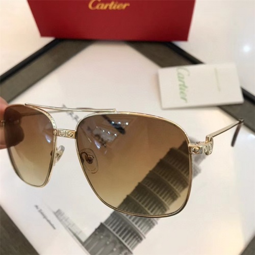 Cartier AAA Quality Sunglasses #559174 $50.00 USD, Wholesale Replica Cartier AAA Quality Sunglassess