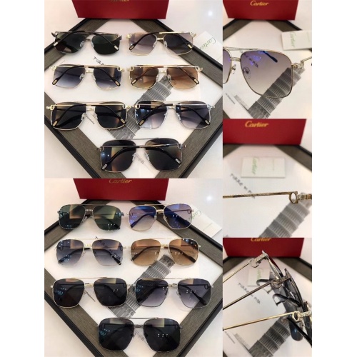 Replica Cartier AAA Quality Sunglasses #559175 $50.00 USD for Wholesale
