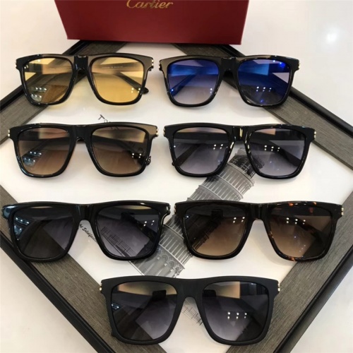 Replica Cartier AAA Quality Sunglasses #559180 $50.00 USD for Wholesale