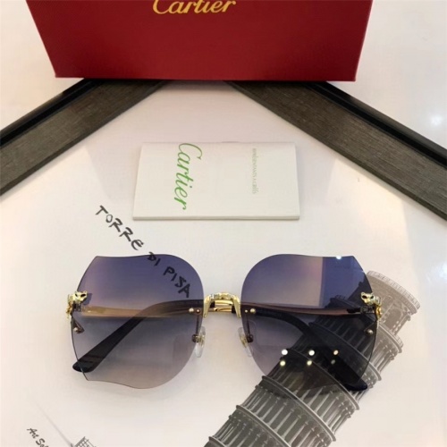 Replica Cartier AAA Quality Sunglasses #559182 $61.00 USD for Wholesale