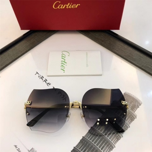 Replica Cartier AAA Quality Sunglasses #559185 $61.00 USD for Wholesale