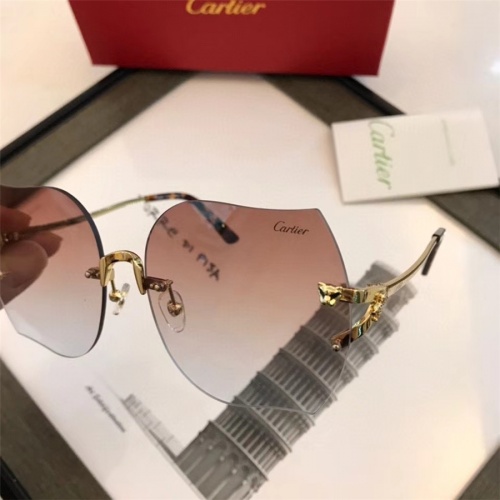 Cartier AAA Quality Sunglasses #559186 $61.00 USD, Wholesale Replica Cartier AAA Quality Sunglassess
