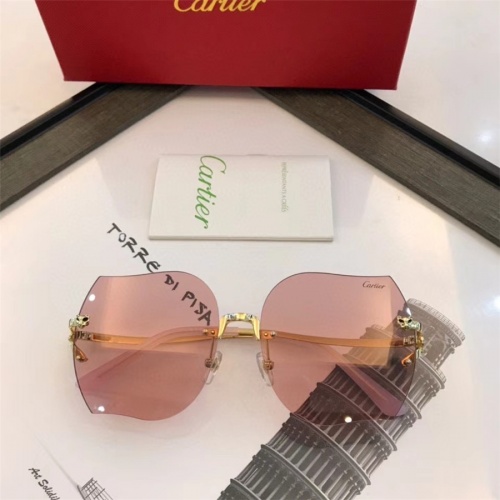 Replica Cartier AAA Quality Sunglasses #559187 $61.00 USD for Wholesale