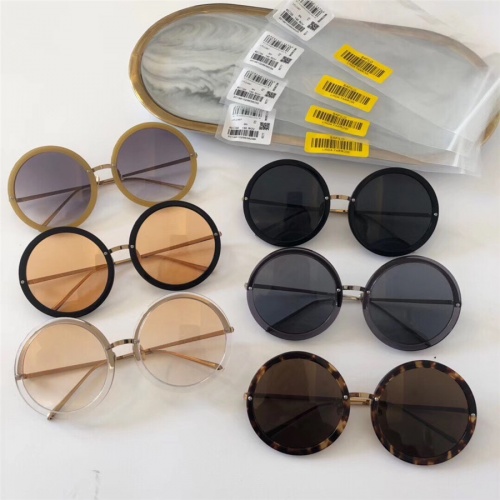 Replica Linda Farrow AAA Quality Sunglasses #559194 $61.00 USD for Wholesale