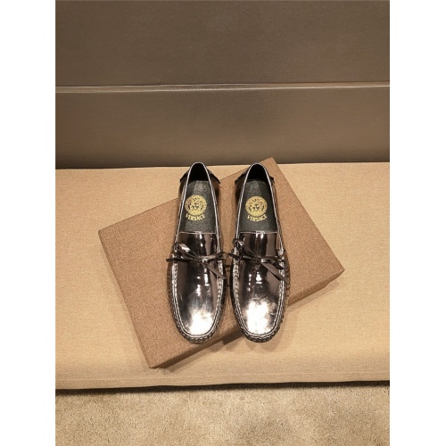 Versace Casual Shoes For Men #559259 $69.00 USD, Wholesale Replica Versace Flat Shoes