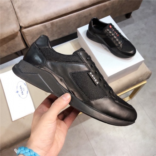 Replica Prada Casual Shoes For Men #559303 $81.00 USD for Wholesale