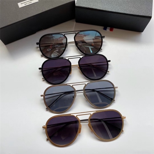 Replica Thom Browne AAA Quality Sunglasses #559419 $61.00 USD for Wholesale