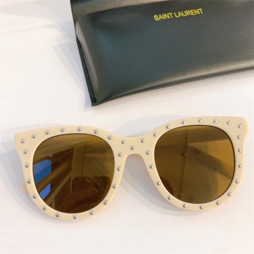 Replica Yves Saint Laurent YSL AAA Quality Sunglassses #559445 $54.00 USD for Wholesale