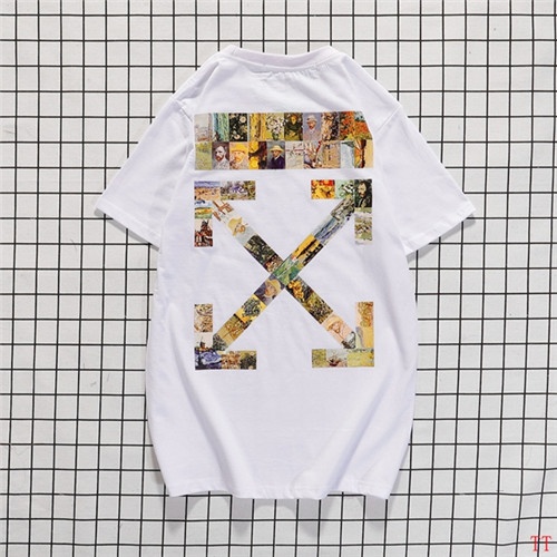 Off-White T-Shirts Short Sleeved For Men #559864 $23.00 USD, Wholesale Replica Off-White T-Shirts