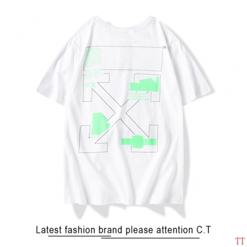 Off-White T-Shirts Short Sleeved For Men #559867 $24.00 USD, Wholesale Replica Off-White T-Shirts