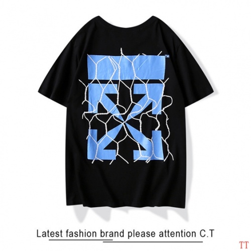 Off-White T-Shirts Short Sleeved For Men #559868 $24.00 USD, Wholesale Replica Off-White T-Shirts