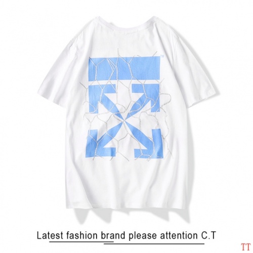 Off-White T-Shirts Short Sleeved For Men #559869 $24.00 USD, Wholesale Replica Off-White T-Shirts