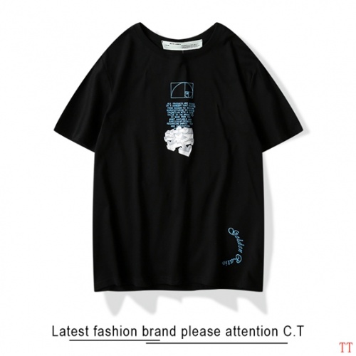 Replica Off-White T-Shirts Short Sleeved For Men #559870 $24.00 USD for Wholesale