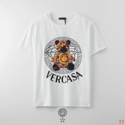 Versace T-Shirts Short Sleeved For Men #559881 $27.00 USD, Wholesale Replica Versace T-Shirts