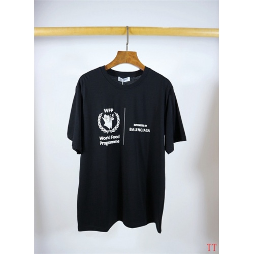 Replica Balenciaga T-Shirts Short Sleeved For Men #559897 $27.00 USD for Wholesale