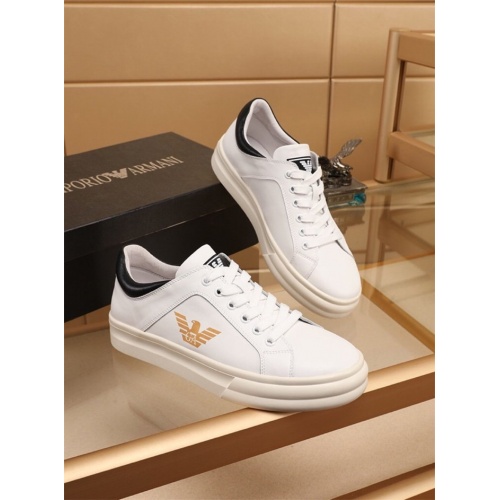 Replica Armani Casual Shoes For Men #559907 $73.00 USD for Wholesale