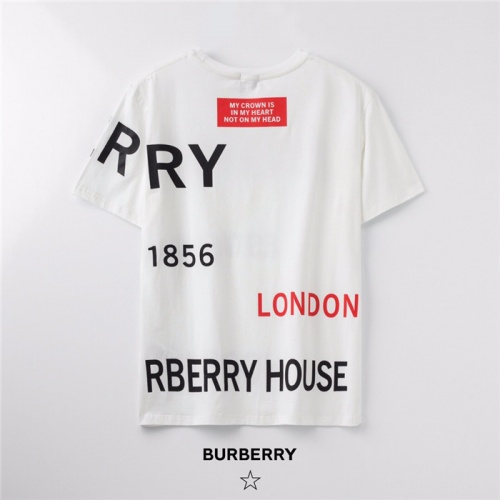 Replica Burberry T-Shirts Short Sleeved For Men #559960 $29.00 USD for Wholesale