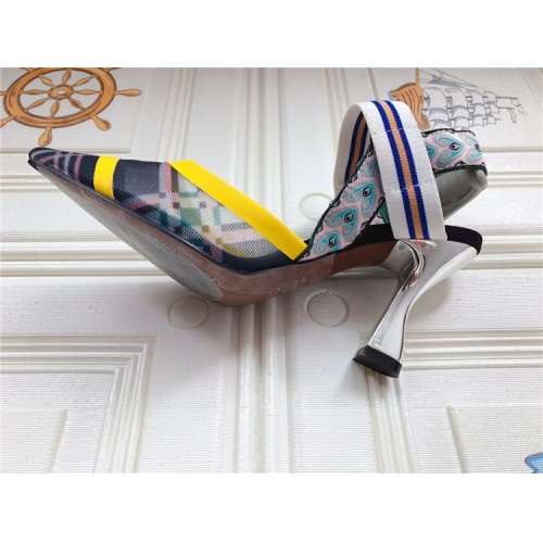 Replica Fendi High-Heeled Shoes For Women #560085 $74.00 USD for Wholesale