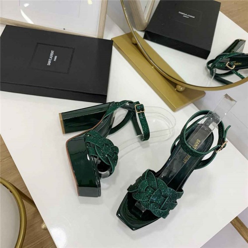 Replica Yves Saint Laurent YSL Sandal For Women #560357 $101.00 USD for Wholesale