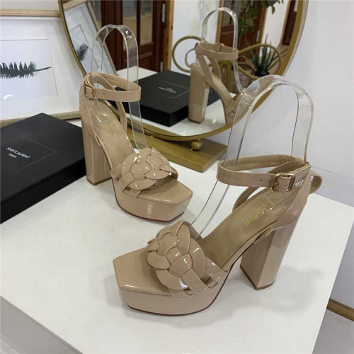 Replica Yves Saint Laurent YSL Sandal For Women #560364 $99.00 USD for Wholesale