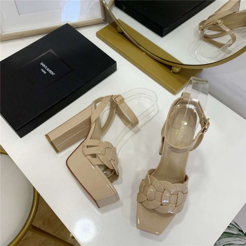Replica Yves Saint Laurent YSL Sandal For Women #560364 $99.00 USD for Wholesale