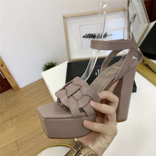 Replica Yves Saint Laurent YSL Sandal For Women #560375 $99.00 USD for Wholesale