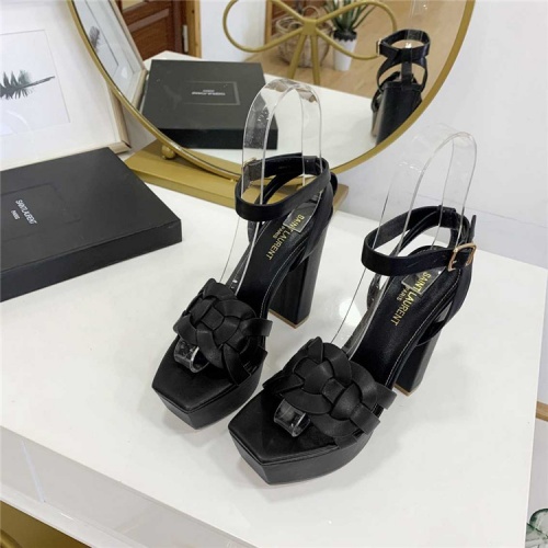 Replica Yves Saint Laurent YSL Sandal For Women #560377 $99.00 USD for Wholesale