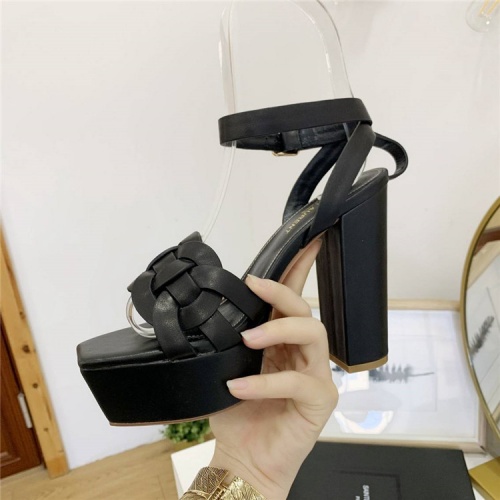 Replica Yves Saint Laurent YSL Sandal For Women #560377 $99.00 USD for Wholesale
