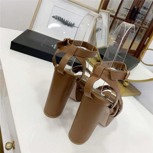 Replica Yves Saint Laurent YSL Sandal For Women #560378 $99.00 USD for Wholesale