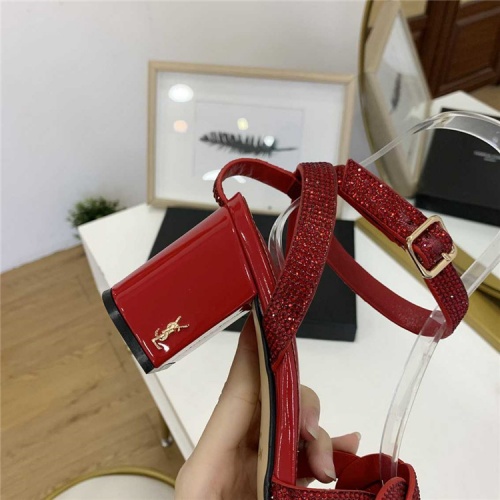 Replica Yves Saint Laurent YSL Sandal For Women #560380 $83.00 USD for Wholesale