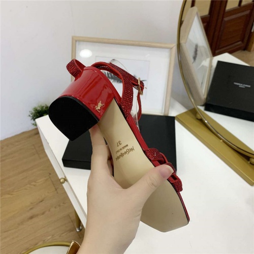 Replica Yves Saint Laurent YSL Sandal For Women #560380 $83.00 USD for Wholesale