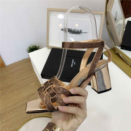 Replica Yves Saint Laurent YSL Sandal For Women #560381 $83.00 USD for Wholesale