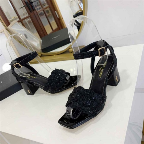 Replica Yves Saint Laurent YSL Sandal For Women #560383 $83.00 USD for Wholesale