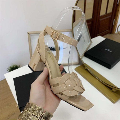 Replica Yves Saint Laurent YSL Sandal For Women #560387 $83.00 USD for Wholesale