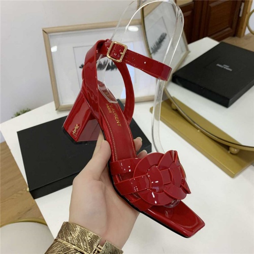 Replica Yves Saint Laurent YSL Sandal For Women #560404 $83.00 USD for Wholesale