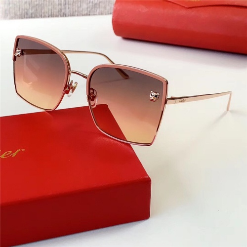 Cartier AAA Quality Sunglasses #560634 $70.00 USD, Wholesale Replica Cartier AAA Quality Sunglassess