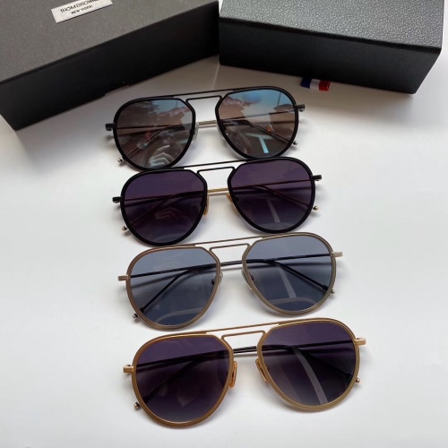 Replica Thom Browne AAA Quality Sunglasses #560685 $62.00 USD for Wholesale