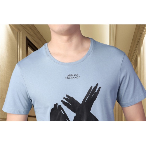 Replica Armani T-Shirts Short Sleeved For Men #561070 $29.00 USD for Wholesale