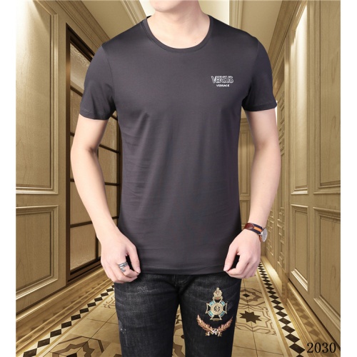 Versace T-Shirts Short Sleeved For Men #561096 $29.00 USD, Wholesale Replica Versace T-Shirts