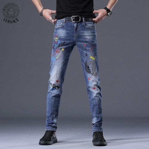Versace Jeans For Men #561164 $49.00 USD, Wholesale Replica Versace Jeans