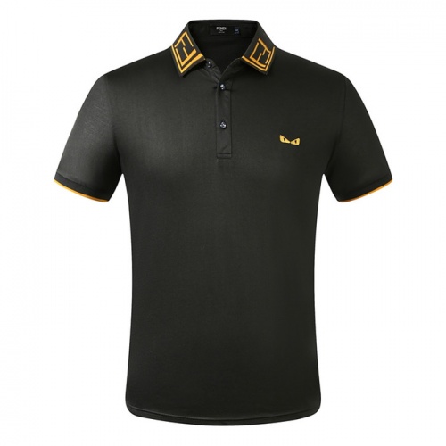 Fendi T-Shirts Short Sleeved For Men #561264 $27.00 USD, Wholesale Replica Fendi T-Shirts
